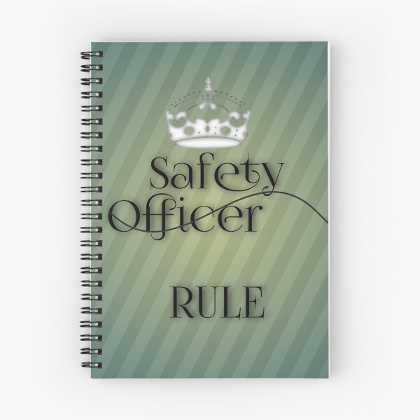Item preview, Safety officer RULE designed and sold by HSEstore.