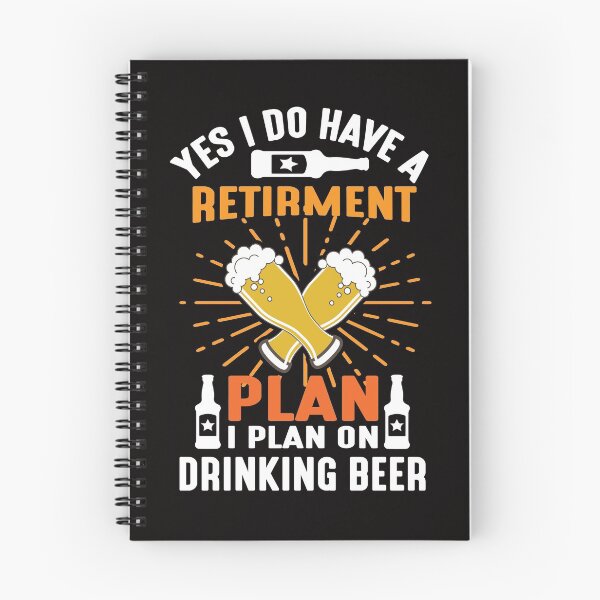 Item preview, Bane Fox. Yes I Do Have A Retirement Plan I Plan On Drinking Beer designed and sold by SavvyTurtle.