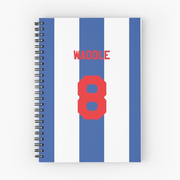 Aperçu de l'œuvre Waddle Numéro 8 Shirt créée et vendue par FootballArcade.