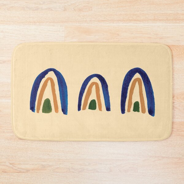 Artikelvorschau, Rainbow Arcs | Blue, Green and Ochre entworfen und verkauft von RebeccaFlaherty.