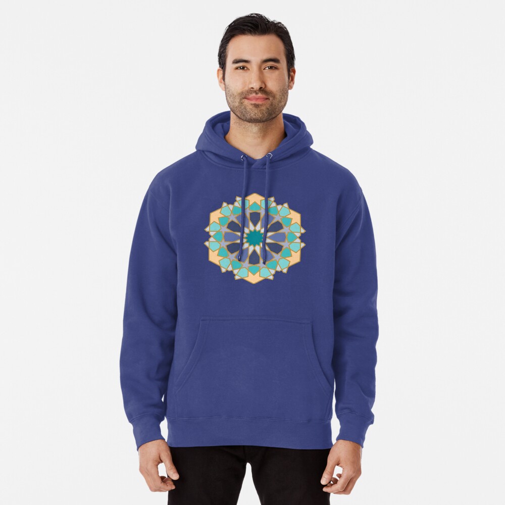Geometric Pattern: Arabic Tiles: Dream Pullover Hoodie