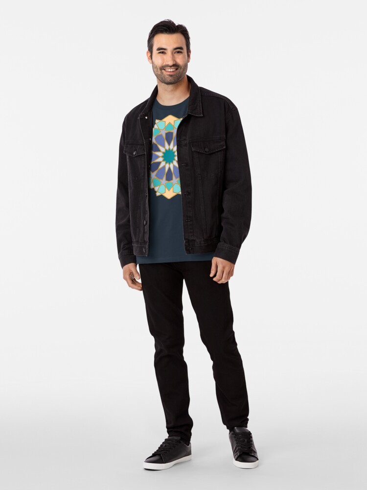 Alternate view of Geometric Pattern: Arabic Tiles: Dream Premium T-Shirt
