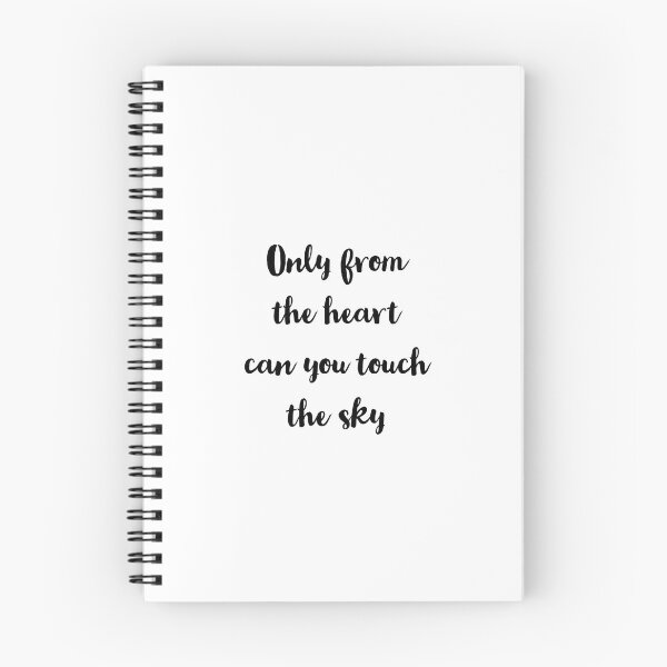 Item preview, Only from the heart can you touch the sky - RUMI quotes designed and sold by Inspirationmotivation.