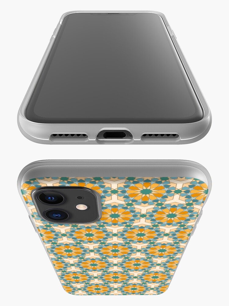 Alternate view of Geometric Pattern: Arabic Tiles: Lily iPhone Case & Cover