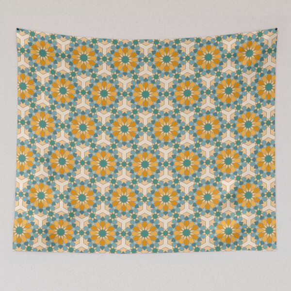 Item preview, Geometric Pattern: Arabic Tiles: Lily designed and sold by Red Wolf.
