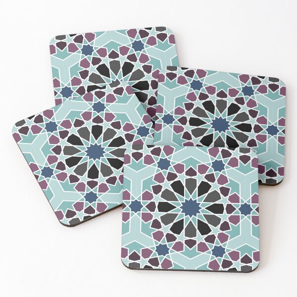 Item preview, Geometric Pattern: Arabic Tiles: Midnight designed and sold by Red Wolf.