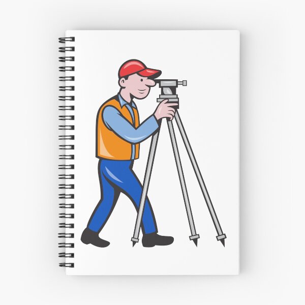 Item preview, Surveyor Geodetic Engineer Theodolite Isolated Cartoon designed and sold by patrimonio.