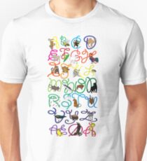ABC poster Unisex T-Shirt