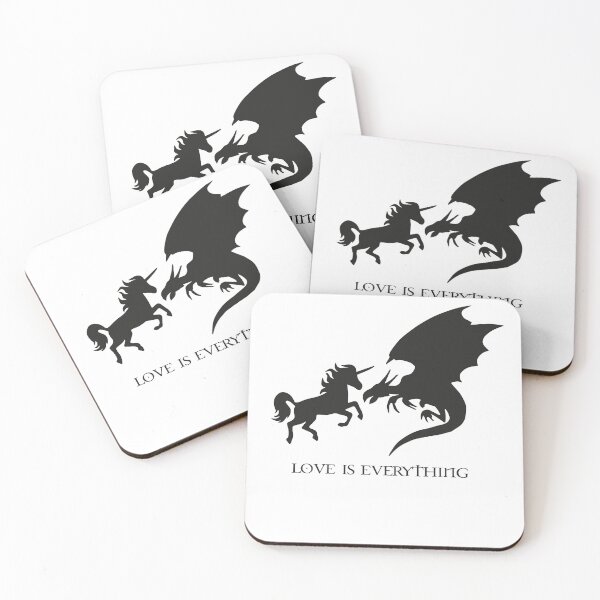 Item preview, Unicorn Dragon Love Is Everything designed and sold by mattoakley.