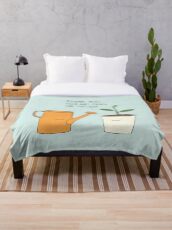 Thank you for helping me grow! Throw Blanket