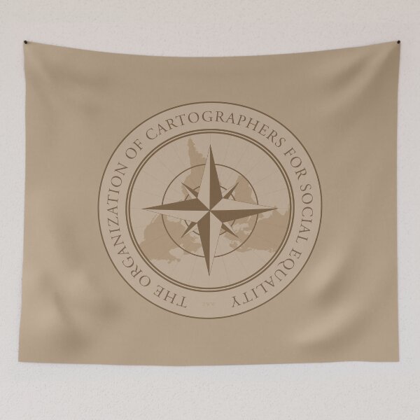 Item preview, The Organization of Cartographers for Social Equality designed and sold by Tom Hillmeyer.