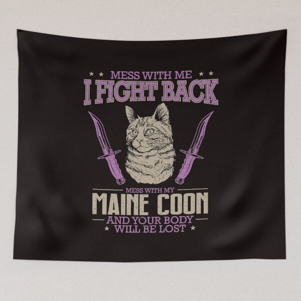 Item preview, Maine Coon Forest Cat Cat lover designed and sold by torlei565.