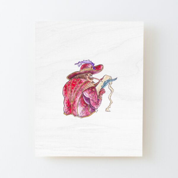 Find your Inner Cyrano! Wood Mounted Print