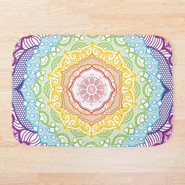 Artikelvorschau, 7 Chakra Mandala Design entworfen und verkauft von serenaking.