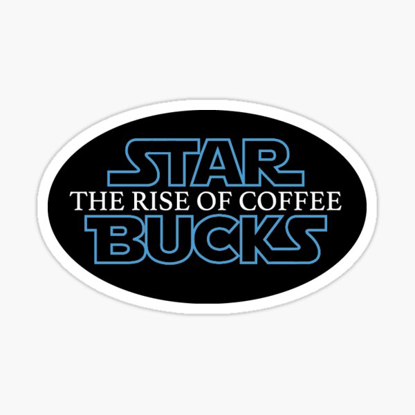 Star Wars Stormtrooper Coffee Starbucks Funny Logo Vinyl Sticker Decal