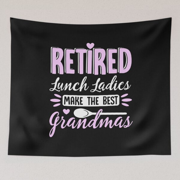 Item preview, Womens Funny Retired Lunch Lady product I Magical Cafeteria Grandma designed and sold by biNutz.