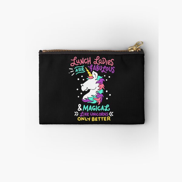 Item preview, Womens Funny Lunch Lady graphic I Magical Cafeteria Unicorns designed and sold by biNutz.