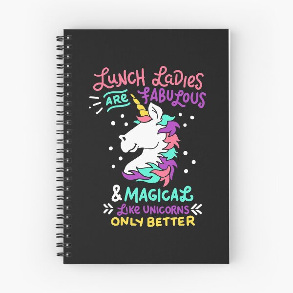 Item preview, Womens Funny Lunch Lady graphic I Magical Cafeteria Unicorns designed and sold by biNutz.