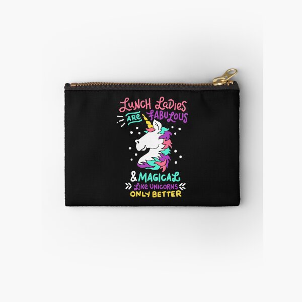 Item preview, Womens Funny Lunch Lady print I Magical Cafeteria Unicorns designed and sold by biNutz.