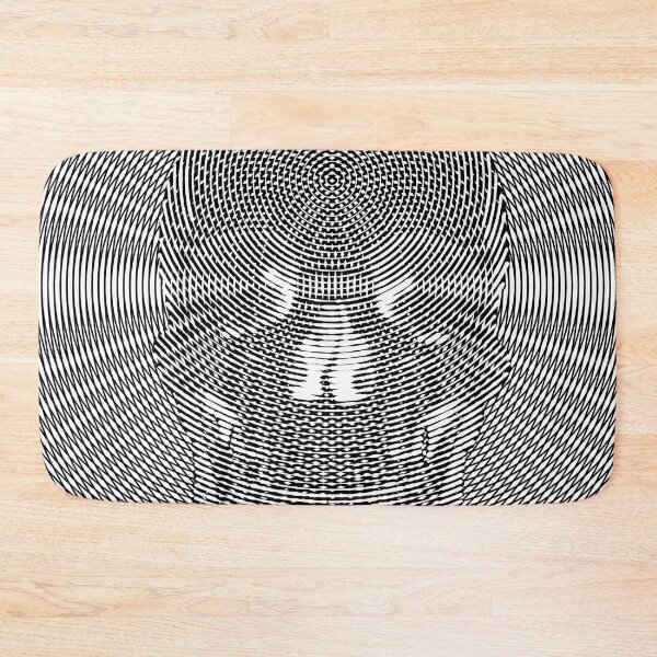 Item preview, skull moire designed and sold by silvercordchop.