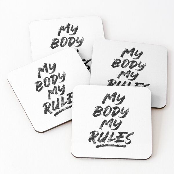 Item preview, MY BODY MY RULES INKED STATEMENT, BY SUBGIRL designed and sold by SUBGIRL.