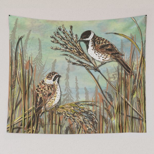 Item preview, Reed Buntings designed and sold by lottibrown.