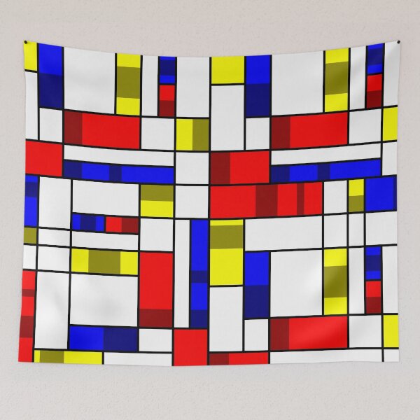 Item preview, pop art Retro mondrian squares designed and sold by Starstacks.