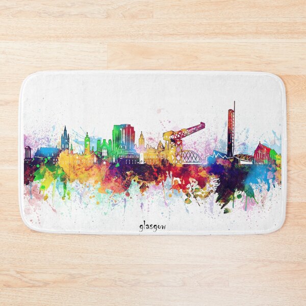 Item preview, glasgow skyline designed and sold by BekimART.