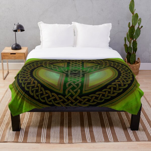 Celtic Knot of Peace Throw Blanket