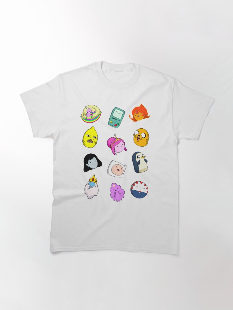 Thumbnail 3 von 7, Classic T-Shirt, Adventure Time Süße Gesichter designt und verkauft von jkyuu.