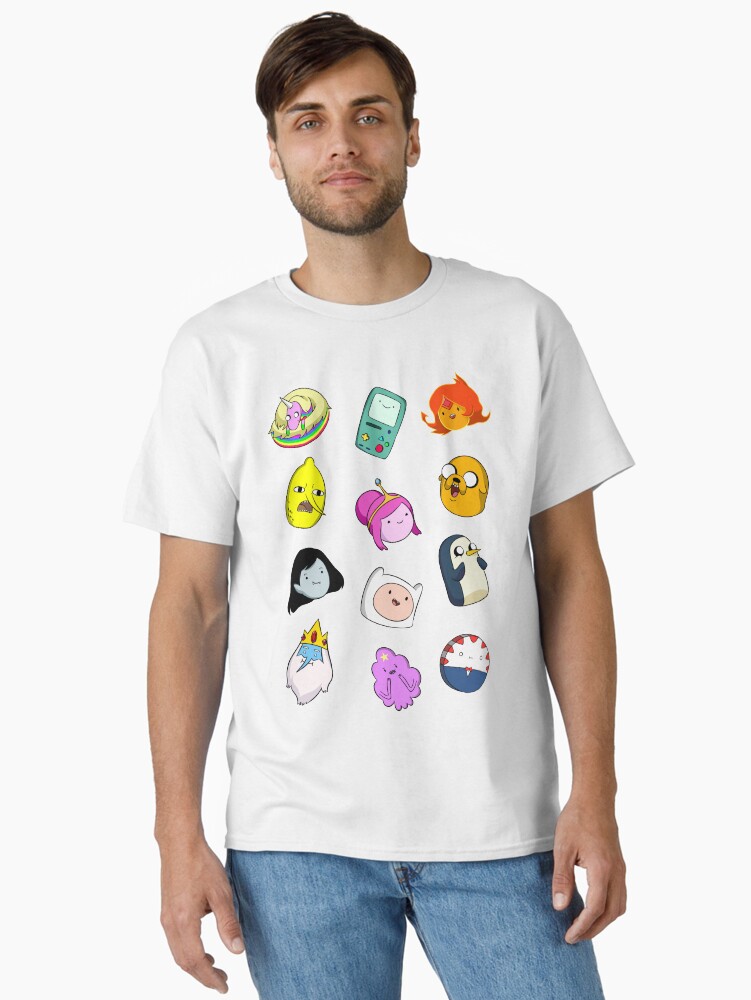 Thumbnail 1 von 7, Classic T-Shirt, Adventure Time Süße Gesichter designt und verkauft von jkyuu.