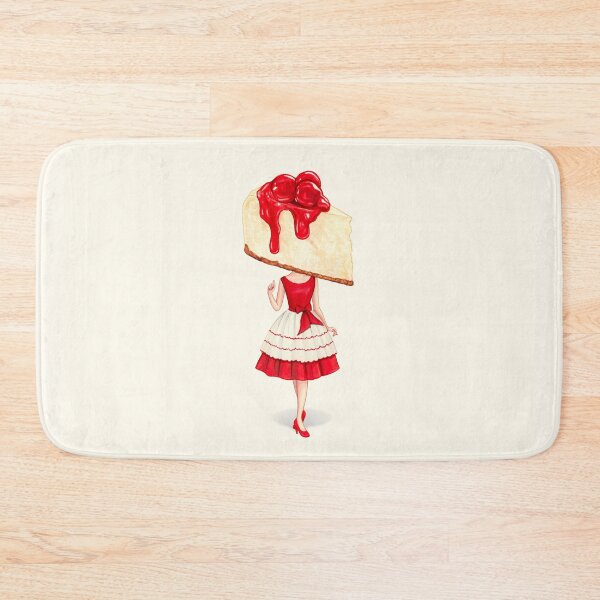 Item preview, Cake Head Pin-Up : Cherry Cheesecake designed and sold by Kelly  Gilleran.