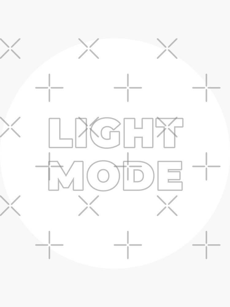 Thumbnail 3 of 3, Sticker, Light Mode designed and sold by developer-gifts.
