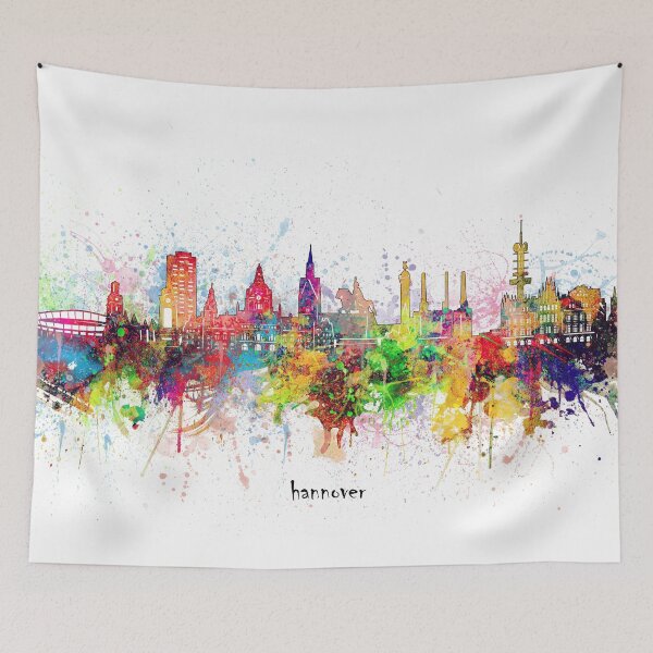 Item preview, hannover skyline designed and sold by BekimART.