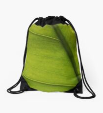 Leaf Abstract 2 Drawstring Bag