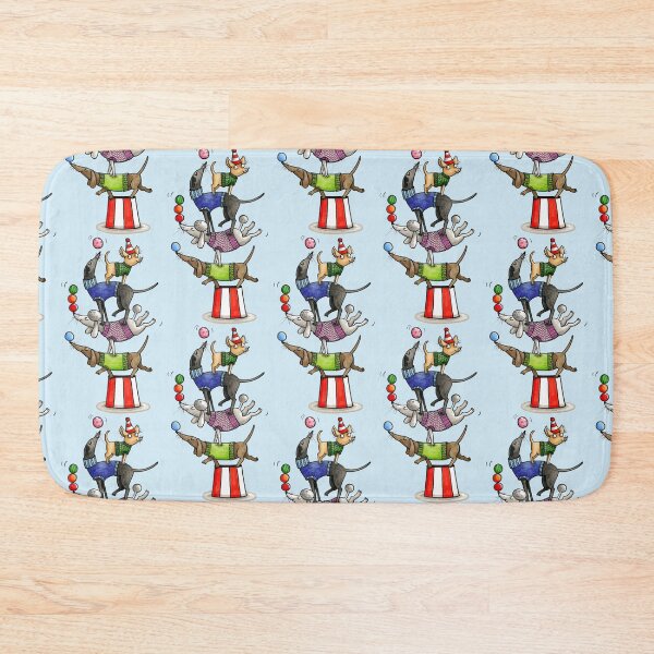 Item preview, Circus - Acrobats - Pyramid - Juggling - Dog-Pyramid - Dogs designed and sold by JunieMond.