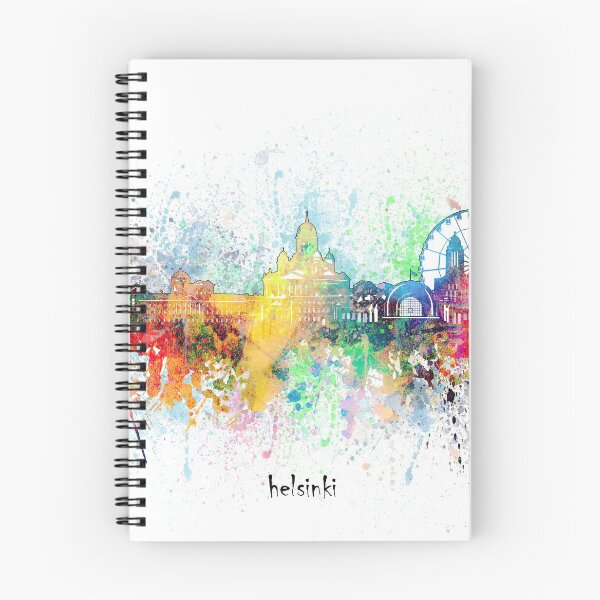 Item preview, helsinki skyline designed and sold by BekimART.