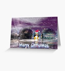 Penguin's Merry Christmas Greeting Card