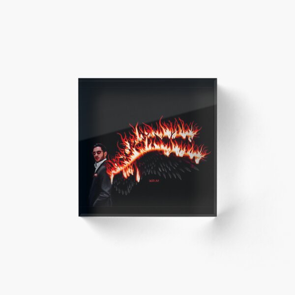 Ignited Acrylic Block