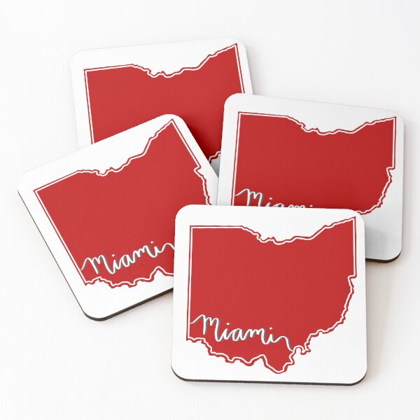 Item preview, Miami Caligraphy Ohio Outline designed and sold by Alexandra Jones.