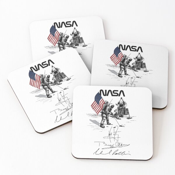 Item preview, NASA Apollo 11 Moon Landing Astronauts Autographs designed and sold by Aichelangelo.