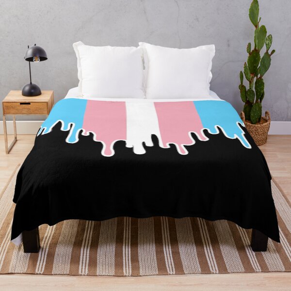 Item preview, Trans Pride Flag Drip designed and sold by Vernen Ink.