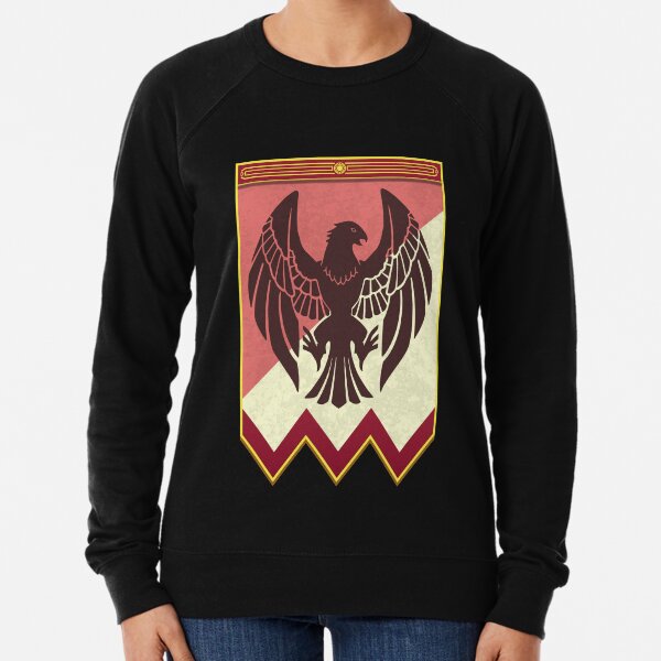 Fire Emblem 3 Houses: Black Eagles Banner Lightweight Sweatshirt