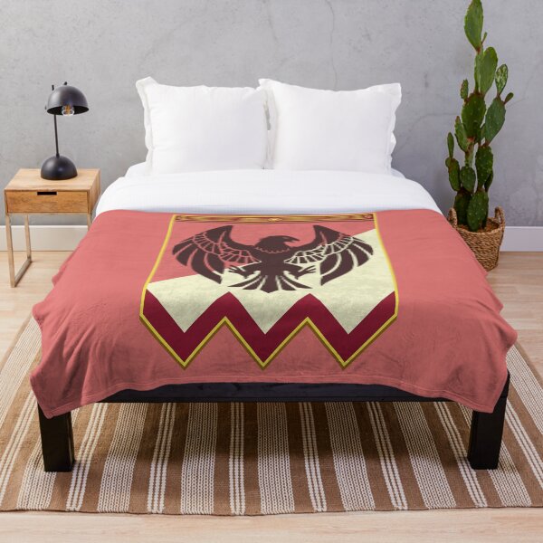 Fire Emblem 3 Houses: Black Eagles Banner Throw Blanket