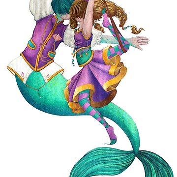 Artwork thumbnail, The mermaid and the dancer by studinano