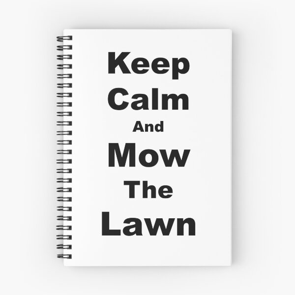 Item preview, Keep Calm and Mow The Lawn designed and sold by 3Talents.