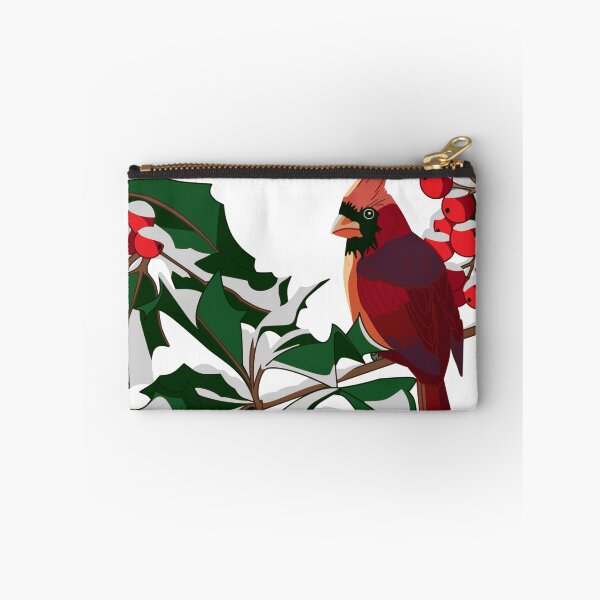 Item preview, Red Cardinal on a Snowy Cherry Branch designed and sold by GL Digital Artwork .