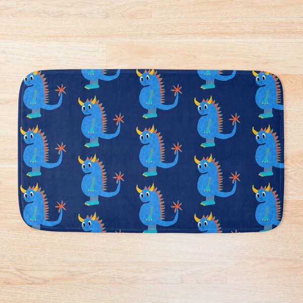 Item preview, Little Monsters "Blue" designed and sold by Patterista.