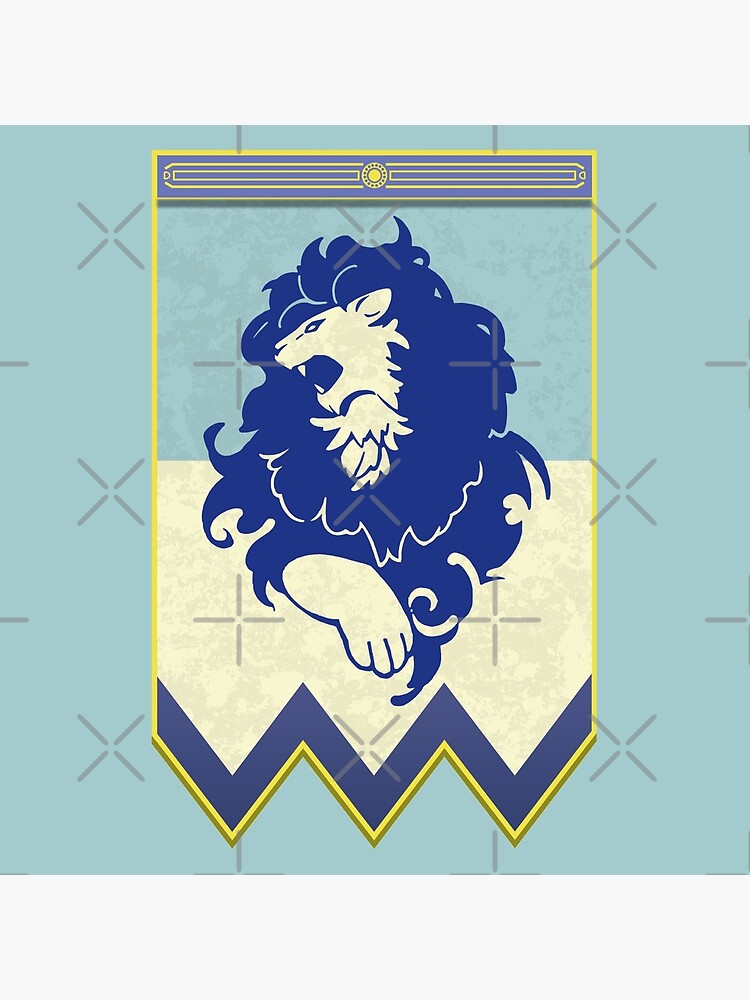 Fire Emblem 3 Houses: Blue Lions Banner by Exotix