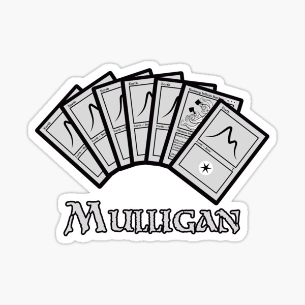 Mulligan - MTG Sticker